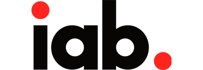 Logotipo de IAB, aliado relacionado con marketing digital y actualización profesional
